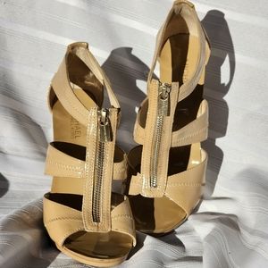 Michael Kors Womens Size 9 Open Toe Heals